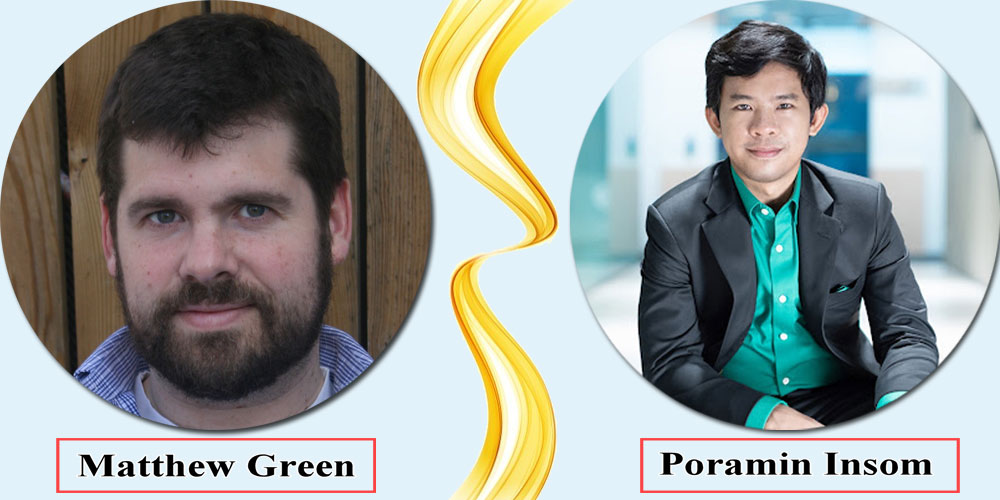 Poramin Insom co-founder Zcoin and Matthew Green