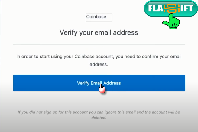 register on coinbase step 5